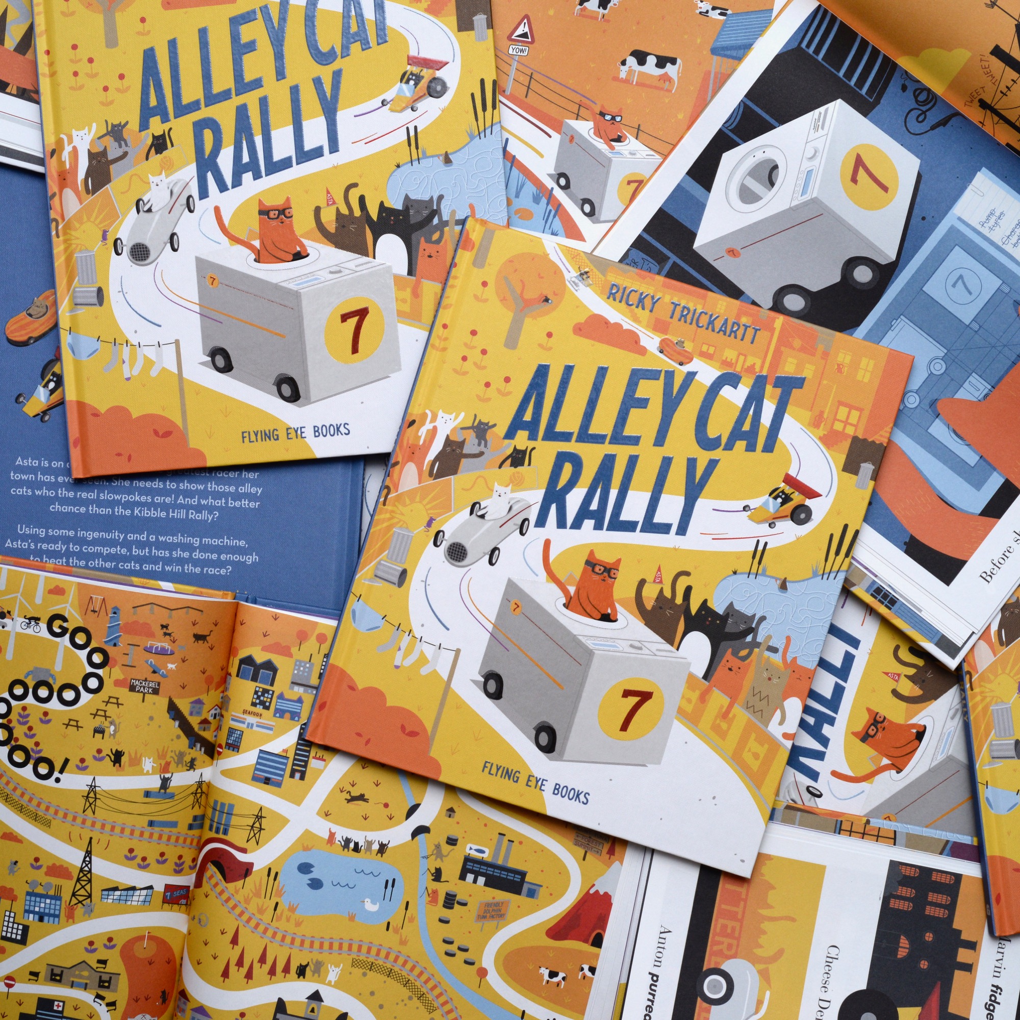 copies of Alley Cat Rally by Ricky Trickartt